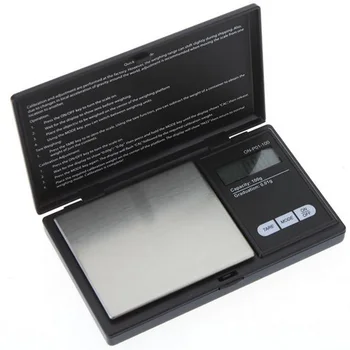 Praktické Drapákové Presnosť Šperky Váhy Váženie, Digitálny LCD Displej Mini Elektronické Vreckové Rozsahu Vyváženie Váhy