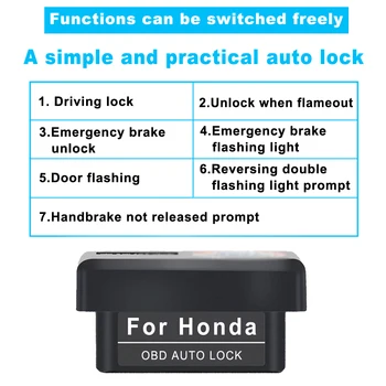 Auto Door Lock Pre Honda Odyssey/Dohodou/Spirior Elektroniky Vozidla Príslušenstvo OBD Západku Okno Zdvihákov Plug and Play