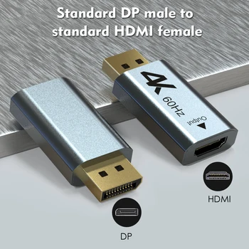 Žena Na Muža Kábel DP-HDMI Max 4K 60Hz Displayport Adaptér DP-HDMI Prevodník Podporu Audio, Video, PC Notebook, Projektor