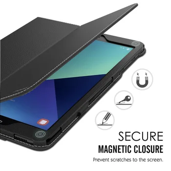 Coque pre Samsung Galaxy Tab S3 9.7 T820 T825 Prípade Smart Stand Flip Shockproof Kryt pre Samsung Galaxy Tab S3 9.7 Kožené Prípadoch