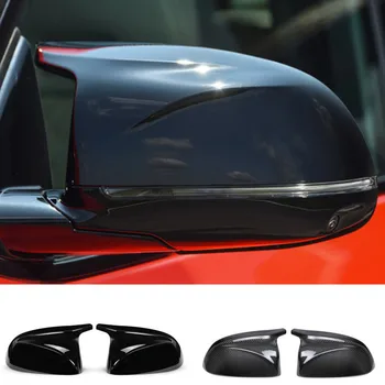 2 ks Lesklej Čiernej Zadnej Strane Zrkadla Zahŕňa Shell Výmena Za BMW X3 G01 X4 G02 X5 G05 X7 G07 Až 2018