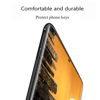 Skutočné Cowhide Kožené Prípade mobilného Telefónu Samsung Galaxy S20 S20 Plus S20 Ultra A50 A50S Krúžok Stojan Podporu Kryt