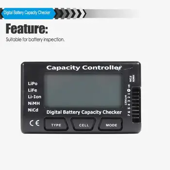 Digitálny Kapacita Batérie Checker RC CellMeter 7 2-7 Pre LiPo Život Li-ion, NiMH Nicd Napätie Tester Vysokej Kvality