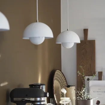Nordic Železa Prívesok Svetlá Farba Moderná Obývacia Izba Prívesok Lampa Jedáleň, Kuchyňa Visí Lampa Spálňa Výzdoba Interiéru Svetlo