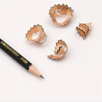 10pcs/set Kaco RADOSŤ Yuehui HB Ceruzky, drevené ceruzky Black Hexagon KACOGREEN Pre Maľovanie A Písanie školského úradu písanie Ceruzkou