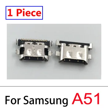 100ks Nabíjačka, USB Nabíjací Port Dock Konektor Pre Samsung A20 A30 A50 A70 A51 A71 A21s A01 A30s A20s A50s A11 A21 A31 A51s