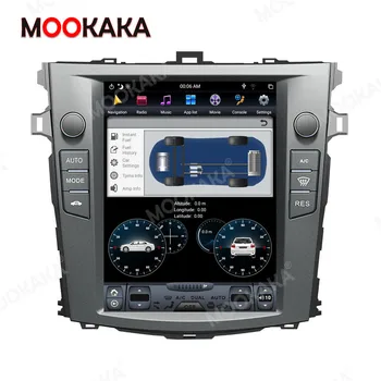 Tesla obrazovke Android, 9 Auta Multimediálny Prehrávač Pre Toyota Corolla na obdobie 2008-2013 GPS Navigácia, Auto video, audio rádio stereo hlava jednotky