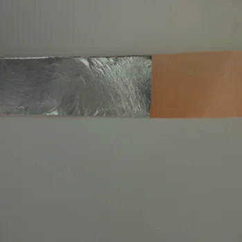 Imitácia Silver leaf roll veľkosť 150mmx50m Hliníkové leaf fólie pre gilding liniek, doprava zdarma