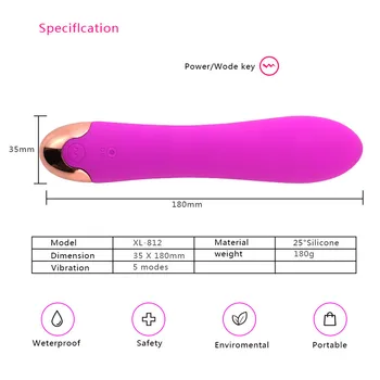 360 Rotujúce Vibrácií Vibrátory G-Spot Telo Masážneho Klitorisu Stimuláciu Ženských pohlavných Produktov, Čarovná Palička Silný sexuálnu Hračku, ST660