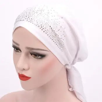 Nové Moslimská Žena Vnútorné Hijabs Klobúky Turban Na Hlavu Čiapku, Klobúk Dámy Beanie Moslimská Šatka Spp Vypadávanie Vlasov Chemoterapie Rakoviny Arabských Pokrývku Hlavy