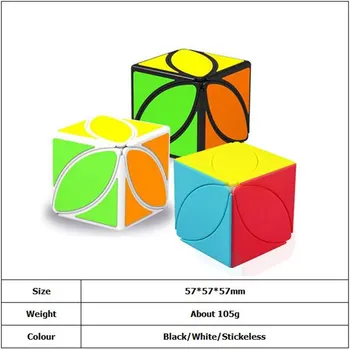 Qiyi Rýchlosť Magic Cube 2 na 2 Rýchlosť Magic Cube Tehly Blok Mozgu Teaser na Nový Rok Dar, Hračky pre Deti,