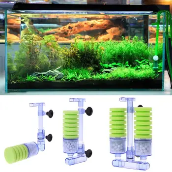 Akvárium Bio Filter, Vzduchové čerpadlo Poháňané Hubky Filter Kyslíka Čerpadla akvárium Filter Dodanie