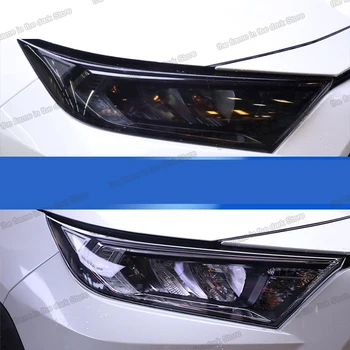Lsrtw2017 Transparentné čierna TPU Auto Svetlometu ochranná Fólia pre Toyota RAV4 2019 2020 xa50 anti-scratch nálepky auto styling