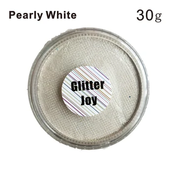 Pearly White Silver 30g/pc na báze Vody, Tvár, Telo, Farba Pigmentu Skvelé Využitie V rámci Festivalu Strany Maškarný Krásy make-up Nástroj