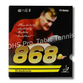 2x Schválené ITTF KOKUTAKU 868 Stolný Tenis gumy, ping pong gumy, Najlepšie Ovládanie