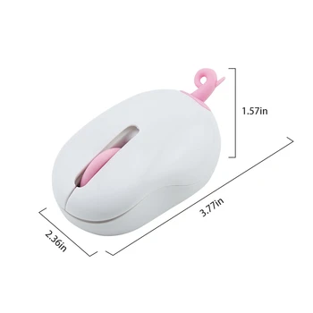 2.4 G Mini Cartoon Wireless Mouse Roztomilé Zvieratko Ošípaných Desgin Tichý Mause 3D Optická USB 1200 DPI Počítač Malé Ruky Myší Deti Na PC