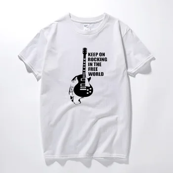 Majte na Hojdacia v Slobodnom Svete T shirt Neil Young Pearl Jam Free World Tričko Nové Letné Top Bavlna T-shirt Mužov Euro Veľkosť