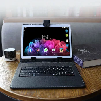 2020 Nový Tablet Pc 10.1 palcový Android 7.0 Google Play 3G Hovoru, Tablety, WiFi, Bluetooth, GPS 2.5 D Tvrdené Sklo 10 palcový Tablet