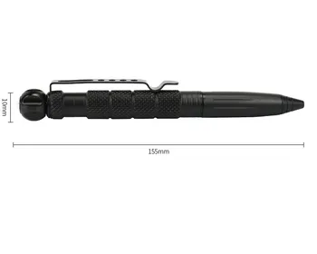 Vysoká Kvalita obrany osobné Taktické Pero sebaobrany Nástroj pen (Pero) Viacúčelový Leteckého Hliníka protišmykových Prenosné