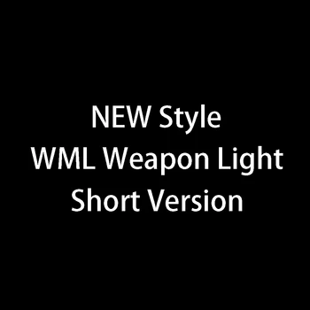 Rozšírené Vydanie WML Scout Ľahké Taktické Zbrane Svetla Puška Baterka Fit 20 mm Železničnej Pre Lov Lanterna
