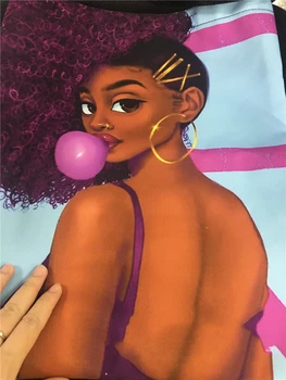 FORUDESIGNS Ťažkých Nákupné Tašky Ženy Umenie Čiernej Afriky dievča Tlač Shopper Taška Teenagerov College Knihy Tašky Ženy Bolsa