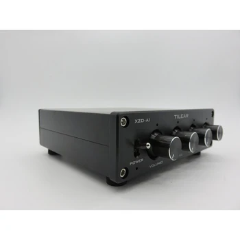 1 Vstup 4 Výstup RCA Audio Distribútor Zosilňovač Lossless Audio Splitter NE5532 Op Amp S Zvonenia, regulácia Hlasitosti Zosilňovače