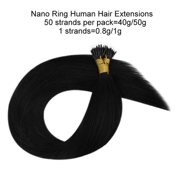 Ľudské Vlasy Nano Krúžok predlžovanie Vlasov Stroj Remy Pre-lepené Priamo Nano Tip Indické Vlasy