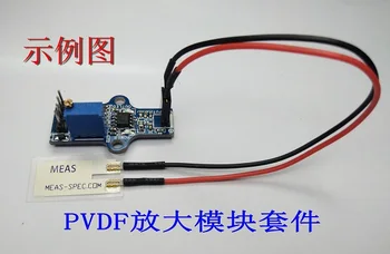 Piezoelektrické test LDT0-028K LDTM-028K PVA103 PVDF zosilňovač modul auta piezoelektrického snímača + signál zosilnenie šablóny