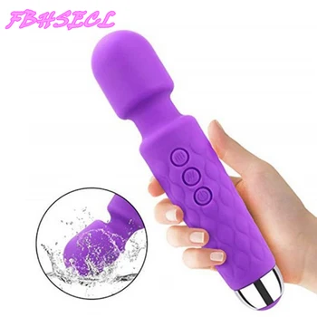 FBHSECL Super Výkonný Vibrátor Sexuálne Hračky pre Ženy AV Čarovná Palička G Mieste Masér Stimuláciu Klitorisu Dildo Erotické Dospelých Produkty