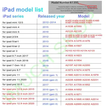 Puzdro pre iPad 8. Generácie 10.2 2020 s Ceruzkou Držiteľ Roztomilý Kožené Trifold Smart Cover obal pre iPad 7. Gen 10.2 2019