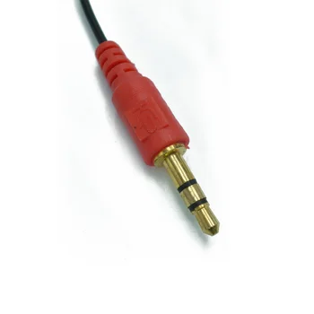 100ks/veľa 3,5 mm 1 Žena 2 male AUX Audio Kábel Mikrofónu Splitter Kábel, Slúchadlá Slúchadlá Adaptér Kábel pre Telefón pad Mobile