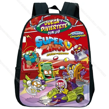 Deti Superzings Batoh Deti Školské Tašky Super Zings Série 6 Škôlky Taška Dievčatá Chlapci Batoľa Plecak Nepremokavé Mochila