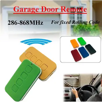 Najnovšie koľajových garážové dvere, brány na diaľkové ovládanie rozmnožovacie Pre Pevné Kód Rolling Code Vysielač 433 868.3 Mhz