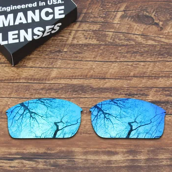 ToughAsNails Polarizované Náhradné Šošovky pre Oakley Wiretap slnečné Okuliare Modré Zrkadlové