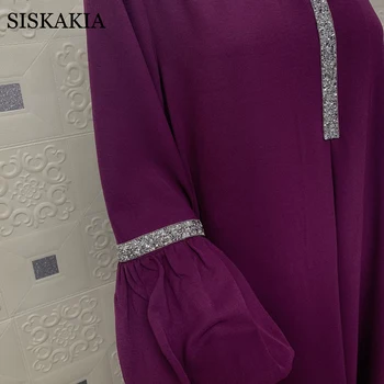 Siskakia Diamond Páse s nástrojmi Hidžáb Oblečenie pre Ženy na Blízkom Východe Malajský Juhovýchodnej Ázii Dubaj turecký arabská Islamská Ramadánu Oblečenie Nové