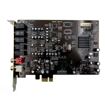5.1 Zvuková Karta PCI Express PCI-E Vstavaný Dvojitý Výstup Rozhranie pre PC, windows XP/7/8/10