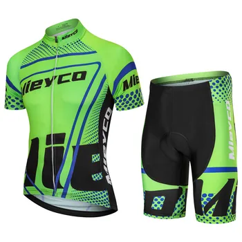 Mieyco Cyklistika Dres Nastaviť Cyklistické Oblečenie Letné Mužov Krátke Rukáv Tričko MTB Biker Šortky Go Pro Sport Ciclismo Ropa Hombre