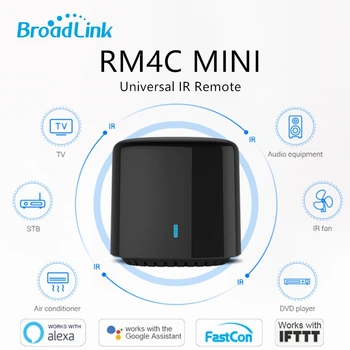 Broadlink RM4Pro Smart Home RM Mini3 WiFi IČ RF 4G Diaľkové Ovládanie APLIKÁCIE Hlasové Ovládanie práce pre Alexa Google Domácej Automatizácie IFTTT