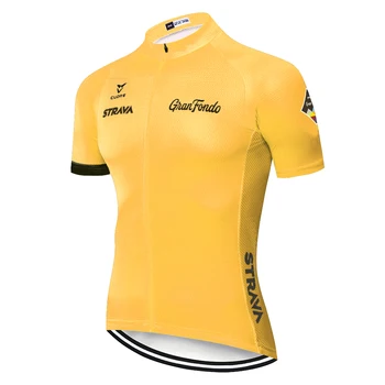 2020 STRAVA cyklistika dres Horský bicykel tričko rýchle suché krátky rukáv maglia ciclismo mužov priedušná maillot mtb hombre