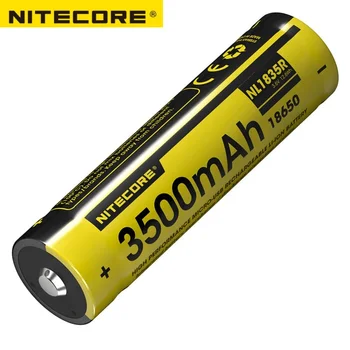 NITECORE NL1835R/NL1834R/NL1826R 3.6 V 18650 batérie High Performance Micro-USB Nabíjateľná Li-ion Batéria