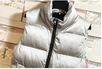 BATMO 2019 nový príchod zimy vysokej kvality bežné parkas mužov,mužov zime teplé nepremokavé vesta bundy,plus-veľkosť M-4XL 9822