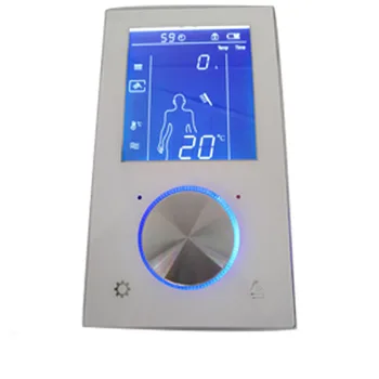 Inteligentný Termostat Sprcha Systém Ventil LCD Displej Sprchovací Panel Dotykový Displej Kúpeľňa Zmiešavacie Batérie, Steny Skryté 2/3 Funkcie