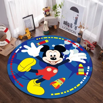 Karikatúra Disney Mickey a Minnie Mouse Dvere Mat Deti Chlapci Dievčatá Hry Mat, Spálne, Kuchyne, Koberce, Krytý Kúpeľňa Mat