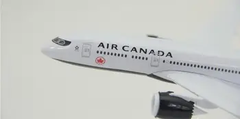 20 cm Kovový Model Lietadla Black Air Canada Airlines B787 Boeing 787 Dýchacích ciest Simulácia Rovine Model W Stand Lietadla Darček