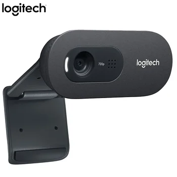 Originálne Logitech C270/C270i 720p HD Webkamera Vstavaný Mikrofón Webová Kamera USB2.0 Zadarmo disku webovej Kamery Pre PC Lapto videohovory
