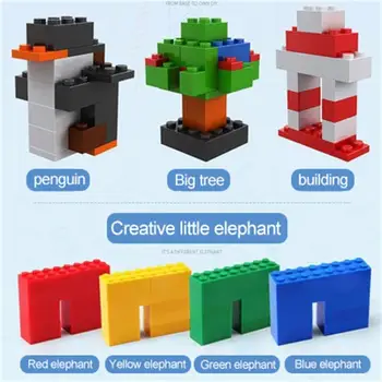 300 Kusov Stavebné Bloky Multi-function DIY Tvorivé Tehly Väčšinu Model Údaje Deti, Vzdelávacie Hračky pre Deti, Najlepšie Darčeky