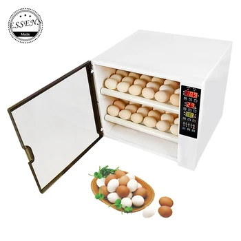 2019 Inkubátor 60 Slepačie vajcia mini vajíčko inkubátor plne automatické 220V &12V Duálne Napätie