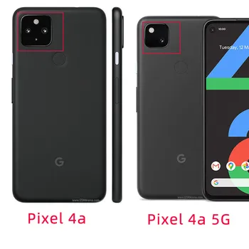 Pixel 4A 4 Pixel4A 5G Prípade Handričkou textúry Kože Pevného PC Shockproof Protišmykové Kryt Pre Google Pixel 4A 4 Pixel4A 5G
