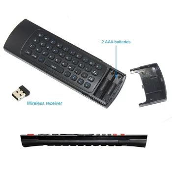 MX3 Vzduchu Myši Smart Hlas, Diaľkové Ovládanie s podsvietením MX3 Pro 2.4 G Bezdrôtová Klávesnica IČ Vzdelávania Pre Android 9.0 TV M8S+T8 QBOX