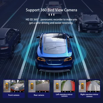 Autorádio Android 9.0 Pre Jeep Renegade 2 Din 2016 2017 2018 2019 2020 AHD 360 Sony Kamery GPS Navigácie Multimediálne DVD Prehrávač